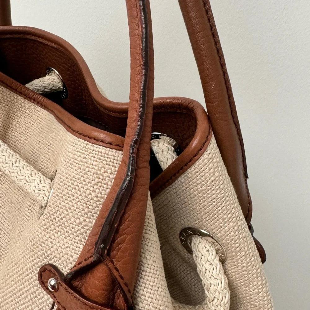 Dolce &‎ Gabbana Knitted Neutral Hobo Bag